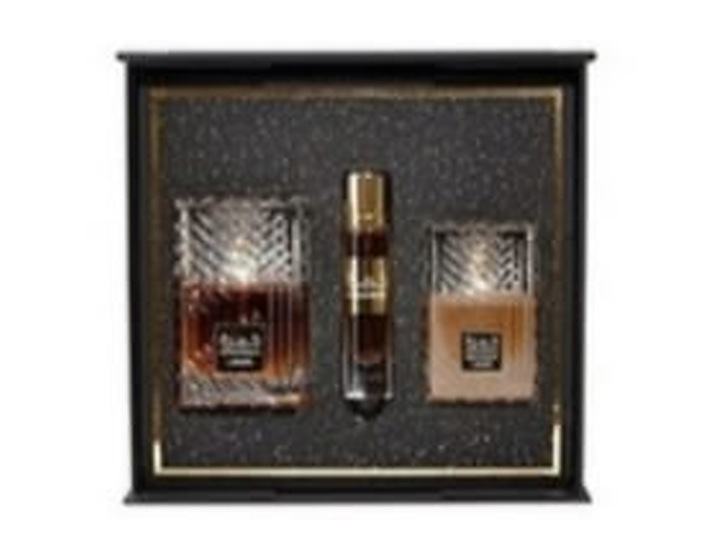 Kit Lattafa Khamrah 100ml + 12ml + Hair Mist 50ml